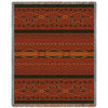 Southwest Russet and Green Blanket