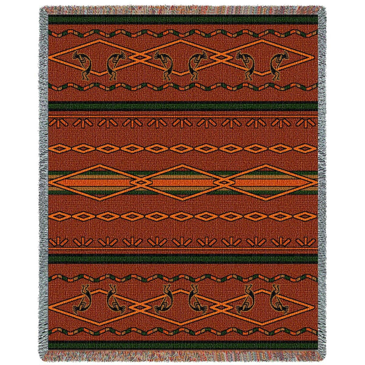 Southwest Russet and Green Blanket
