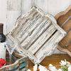 Canyon Creek Wood Tray - White