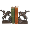 Cowboy on Horse Bookends - Set of 2