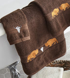 Buffalo Ridge Chocolate Bath Towel - CLEARANCE