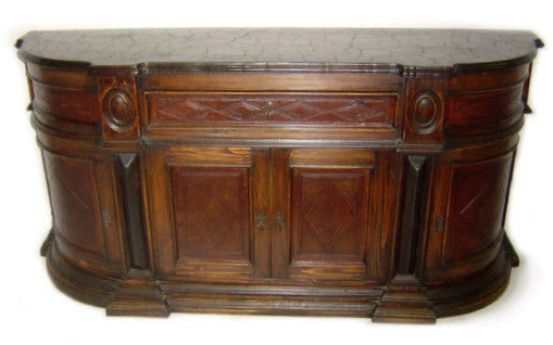 Elsa Leather Inlay Buffet