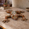 Fiesta Clay Frog Sculpture