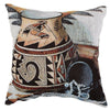 Tribal Pot Pillow Cover
