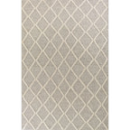 Gray Geo Trail Rug - 3 x 5