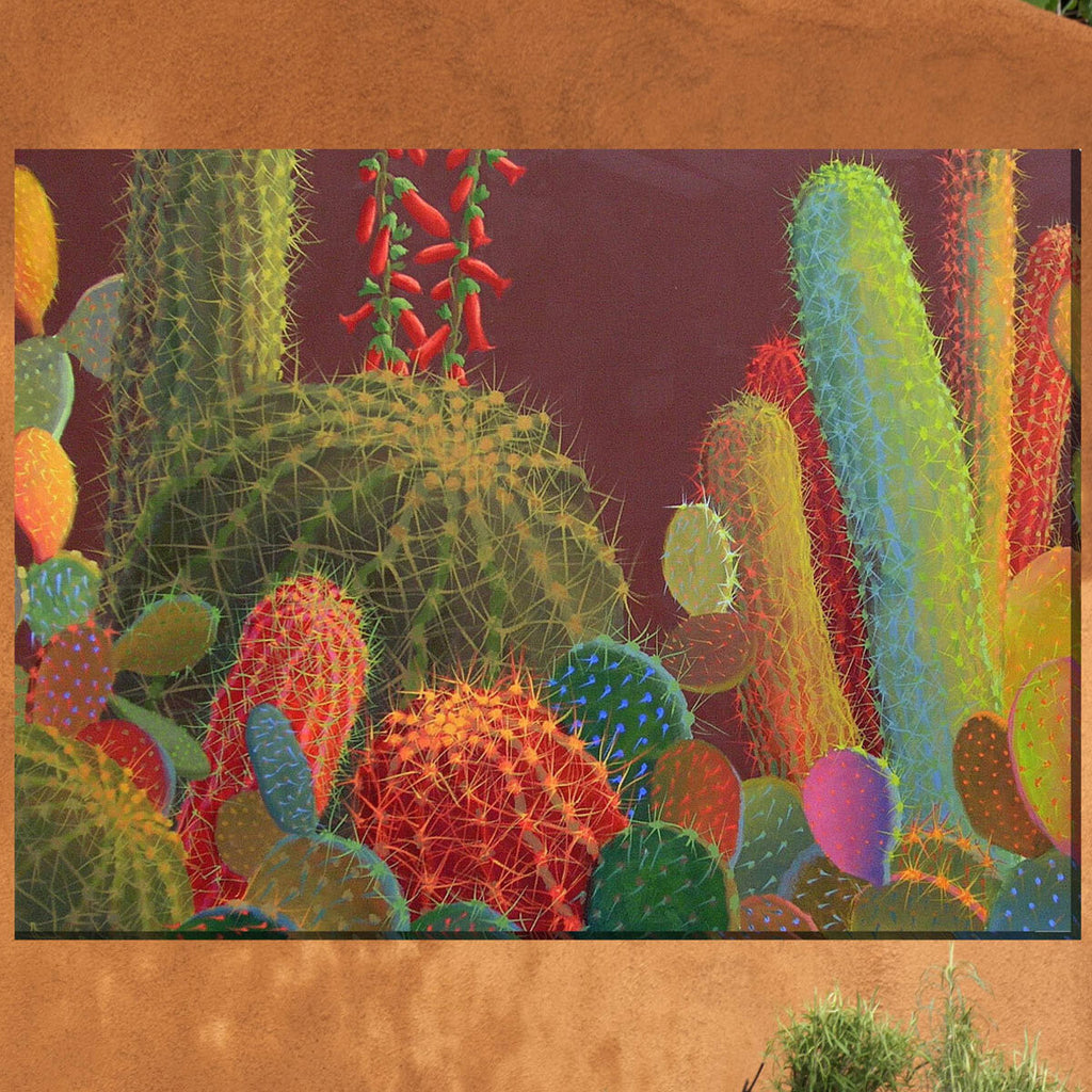 Southwest Botanicals VII Canvas Art