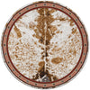 Cattle Drive Spotted Brindle Rug - 8 Ft. Round