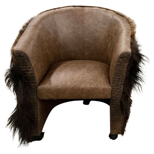 Wild West Poker Chair