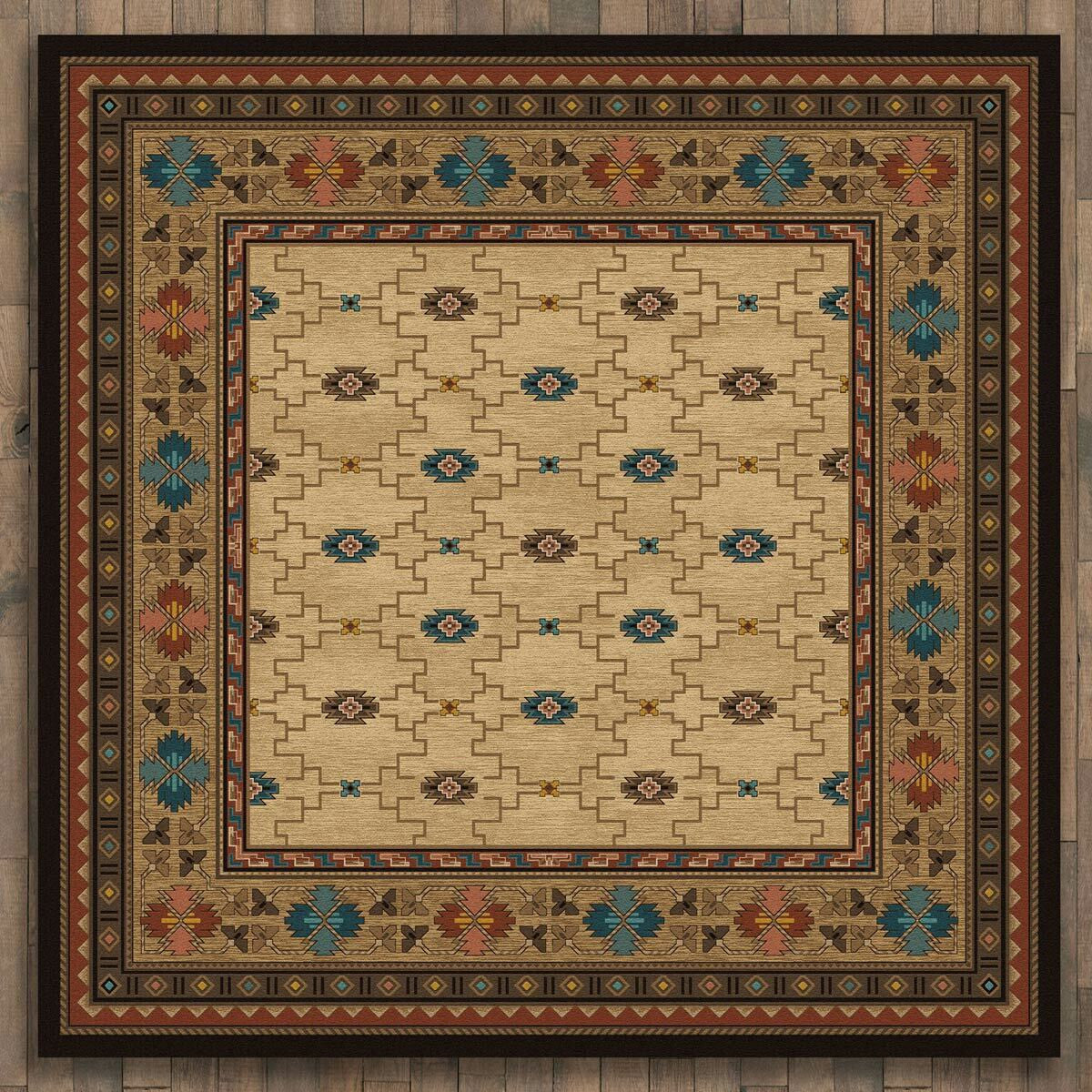 11 Square Rug Rustic Elegance Rug - 11 Ft. Square | Lone Star Western Decor
