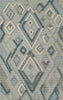 Frontier Fusion Blue Rug - 5 x 8