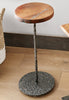 Turquoise Inlay Round Drink Table