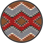 Heritage Southwestern Rug - 8 Ft. Round