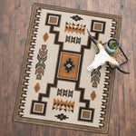 Canyon Shadow Saddle Rug - 5 x 8
