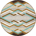 Western Spirits Rug - 8 Ft. Round