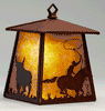 Cowboy Lantern Wall Sconce
