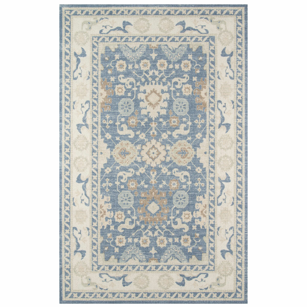 Delia Light Blue Rug - 10 x 13