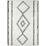 Triple Diamond Ivory Rug - 8 x 10