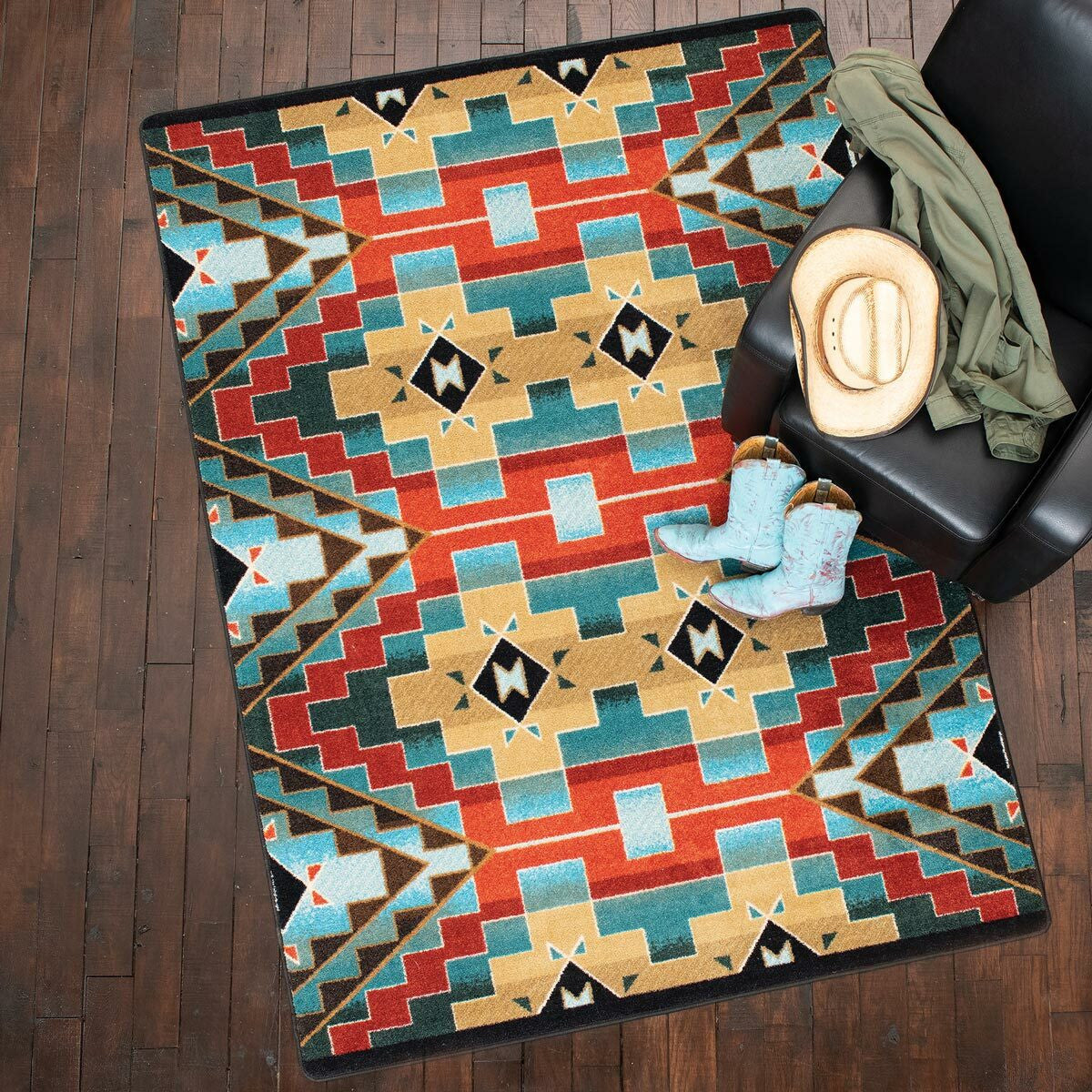 Western Lights Rug - 4 x 5