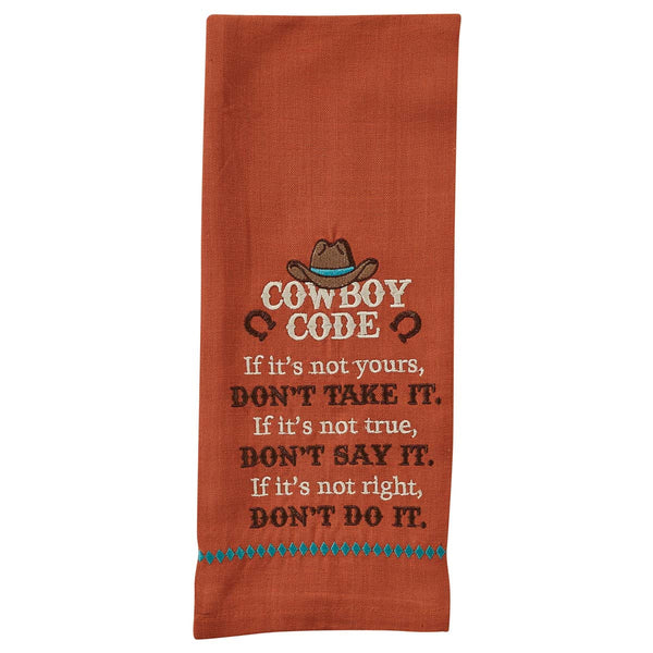 Western Code Dishtowels - Set of 4