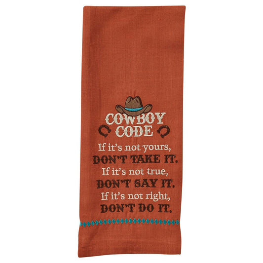 Western Code Dishtowels - Set of 4