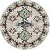 Bozeman Turquoise Rug - 8 Ft. Round