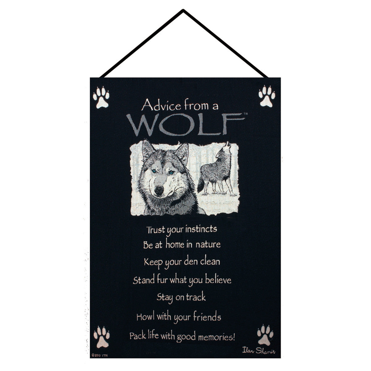 Lessons from a Wolf Wall Tapestry