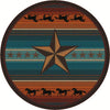 Western Star Desert Rug - 8 Ft. Round