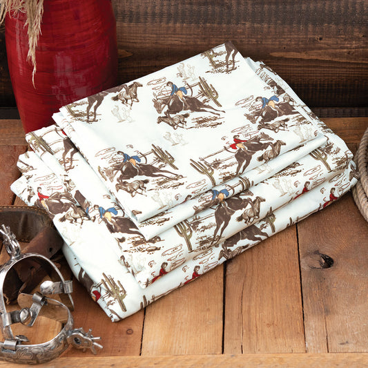 Cowboy Roundup Sheet Set - Twin - CLEARANCE