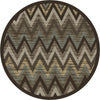 Rain Flame Rug - 8 Ft. Round