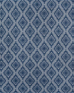 Navy Blue Western Indoor/Outdoor Rug - 4 x 6
