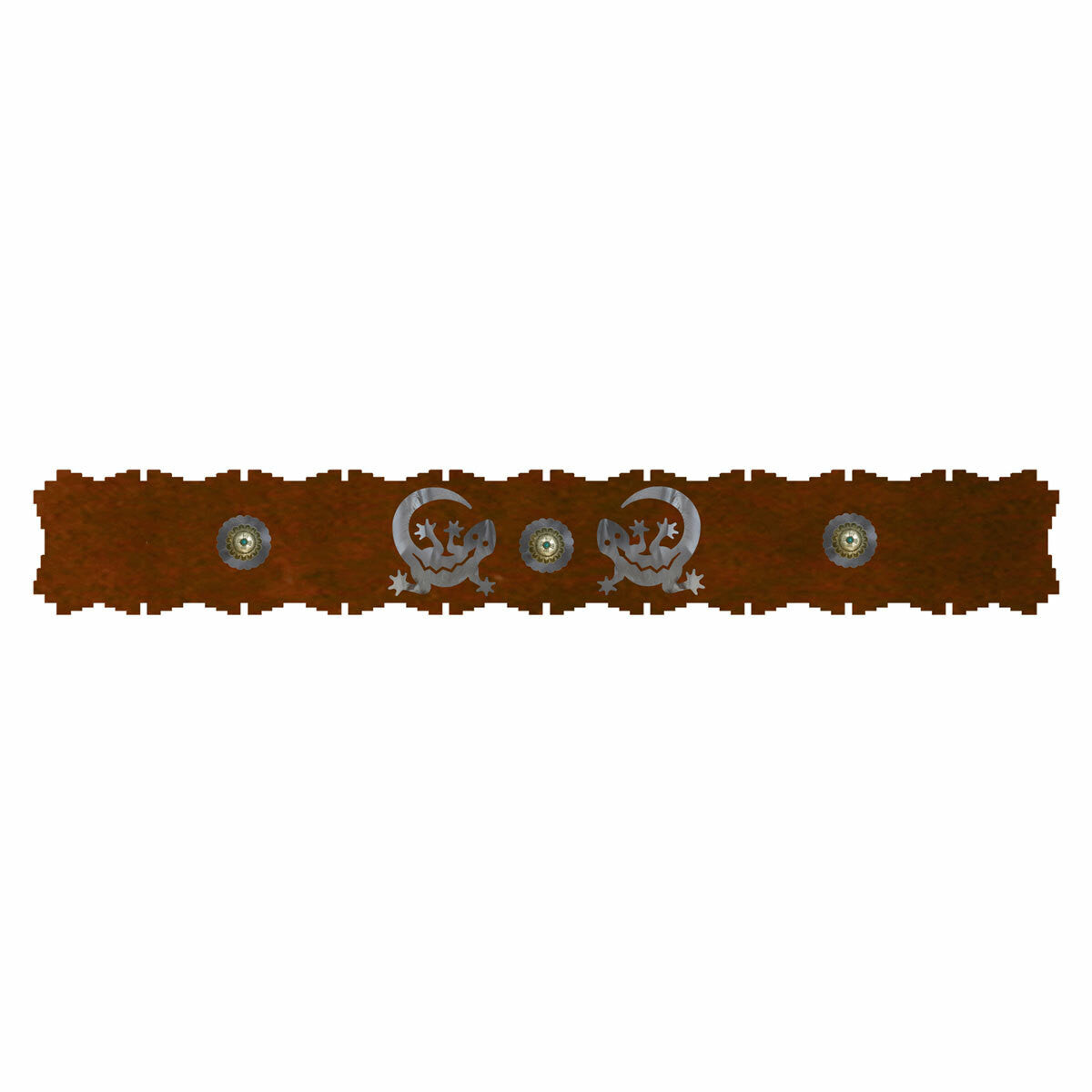 Gecko Burnished Rug Rail - 48 Inch | Lone Star Western Decor