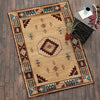 Native Vibes Southwest Beige Rug - 8 x 11