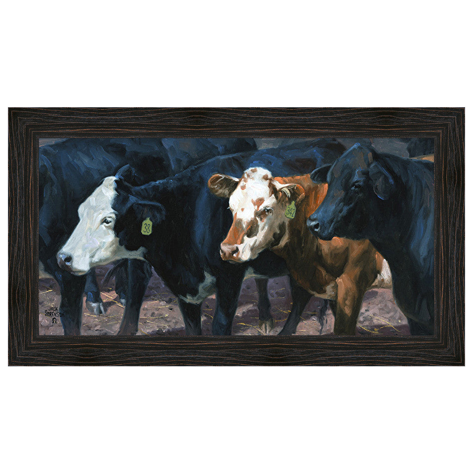 The Gossips Framed Print