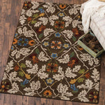 Infinity Oak Brown Rug - 4 x 5