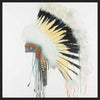 Abstract Headdress I Canvas Art