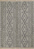 Rustic Rawhide Gray Rug - 5 x 8