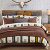 Aztec Stripe Comforter Set - Full