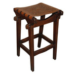Santa Fe Antique Brown Counter Stool - Colonial