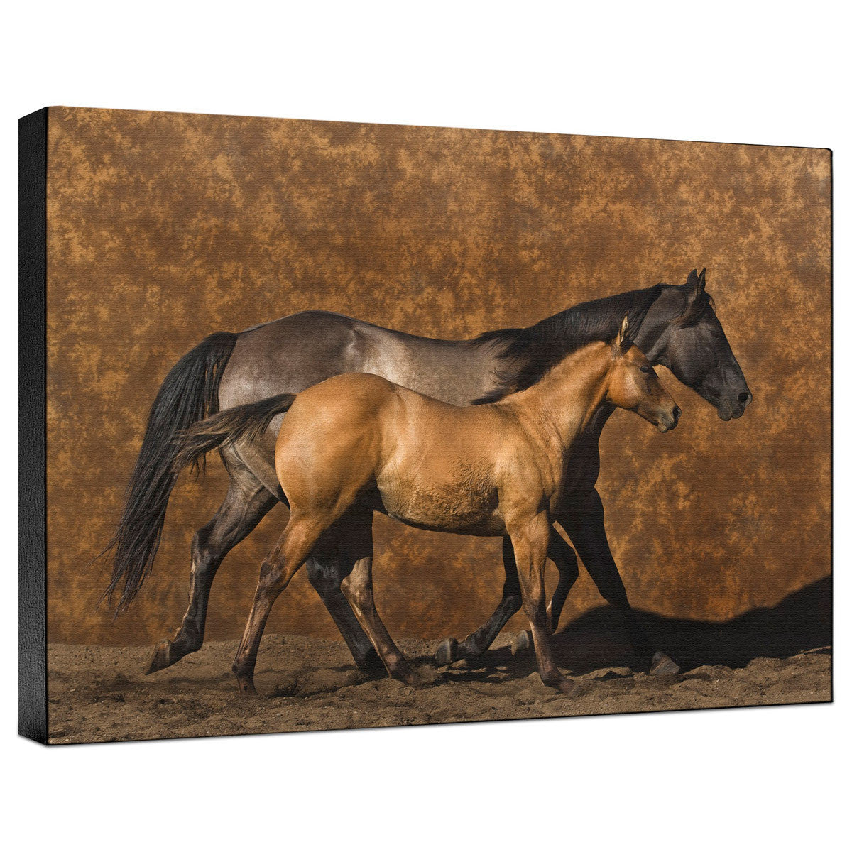 Mother and Son Gallery Wrapped Canvas