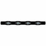 Desert Diamond Rug Rail with Turquoise - 48 Inch