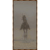 Dust Rider III Framed Canvas