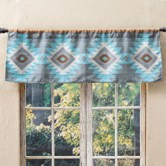Southwest Diamonds Chenille Valance