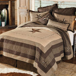 Stars and Plaid Quilt Bed Set - Twin XL