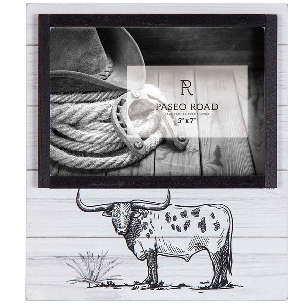 Rustic Ranch Steer Frame