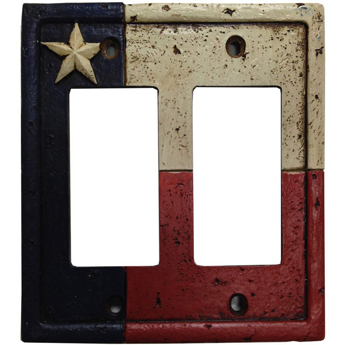 Texas Pride Double Rocker Cover