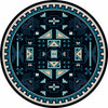 Blue Valley Rug - 8 Ft. Round
