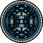 Blue Valley Rug - 8 Ft. Round