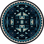 Blue Valley Rug - 8 Ft. Round