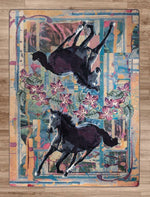 Running Horse Rug - 5 x 8