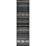 Mexicali Graphite Rug - 2 x 7